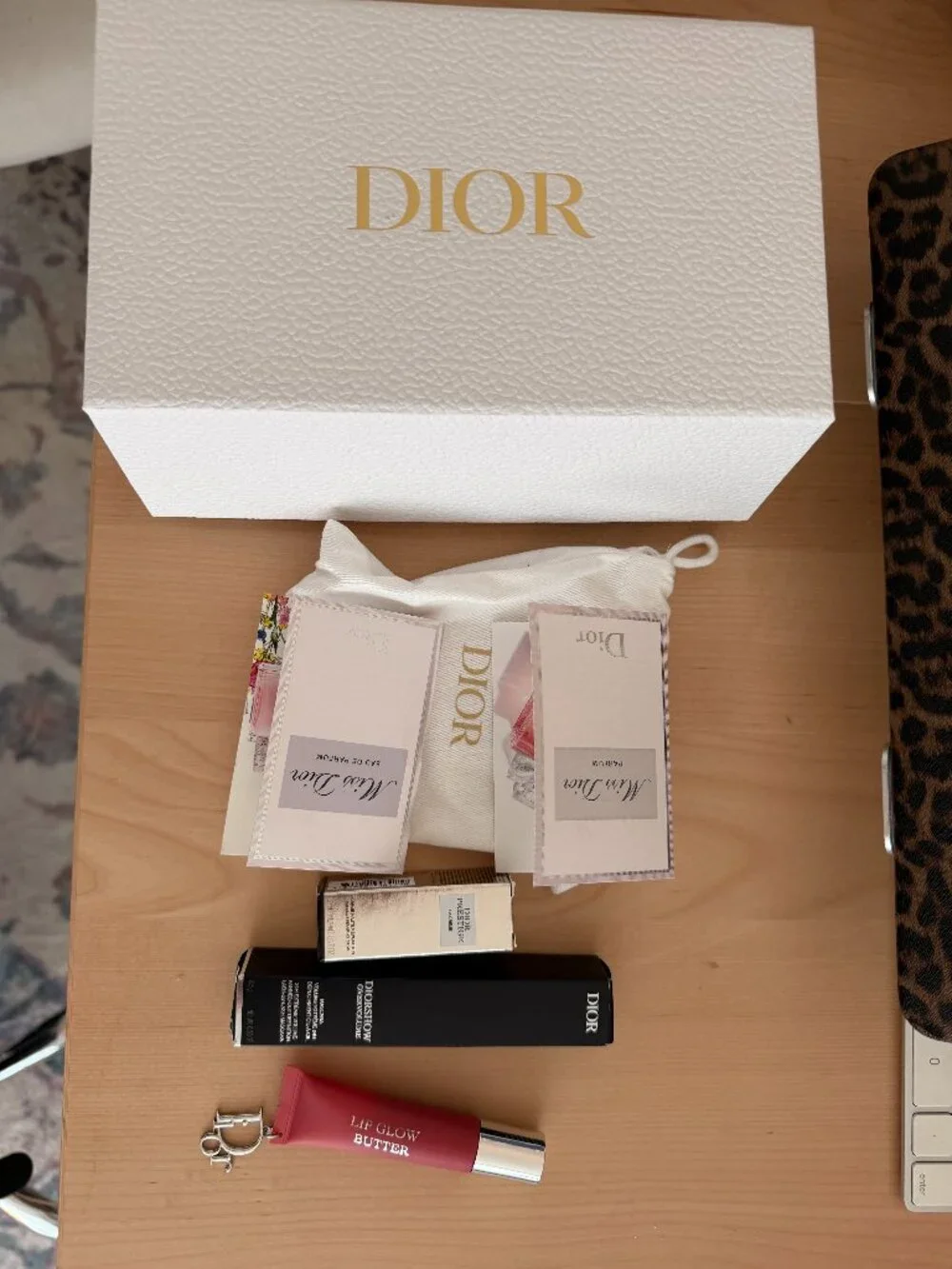 Dior Diorshow Overvolume Mascara & Dior Lip Glow Butter in Lychee